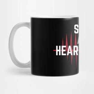 Vegan Save All Heart Beats Mug